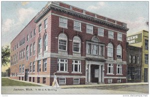 JACKSON, Michigan, PU-1909; Y.M.C.A. Building