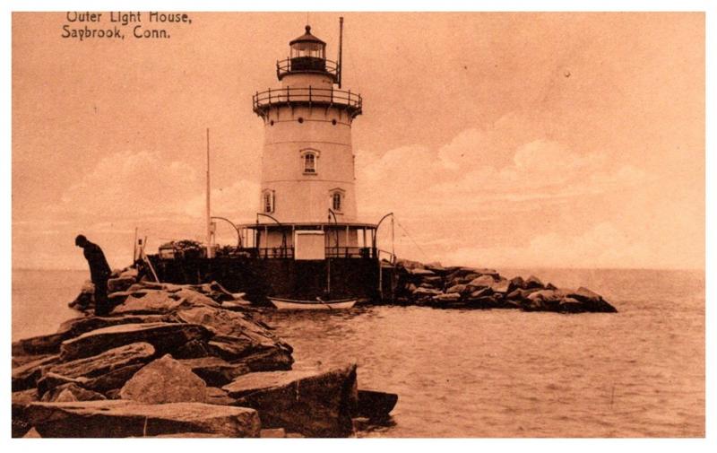 Connecticut Saybrook , Outer Lighthouse ,