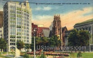 Christ's Church Cathedral - St. Louis, Missouri MO Postcard