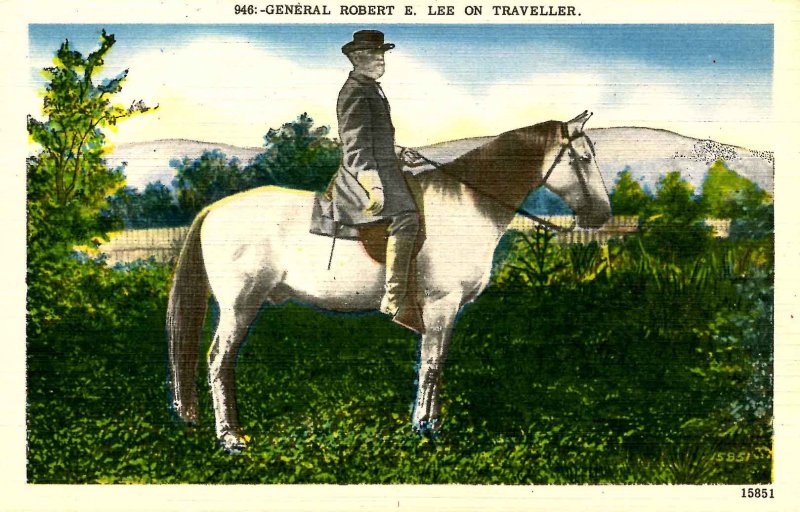 Gen. Robert E. Lee on Traveller - Confederate