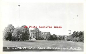 8 Postcards, Ames Iowa, RPPC, Various Scenes, Photo