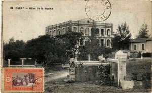 CPA AK Senegal-Dakar-Hotel de la Marine (235618)