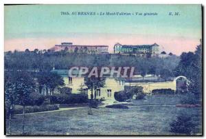 Old Postcard Suresnes Mont Valerien Vue Generale