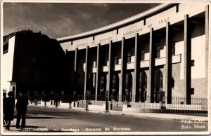 Chile Santiago Escuela De Derecho Vintage Postcard 09.64