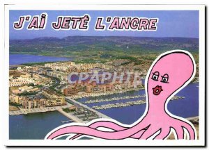 A Modern Postcard Port Gruissan General view of the Octopus resort