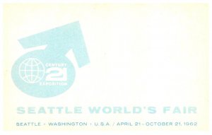 Washington Seattle World's Fair  - QSL card