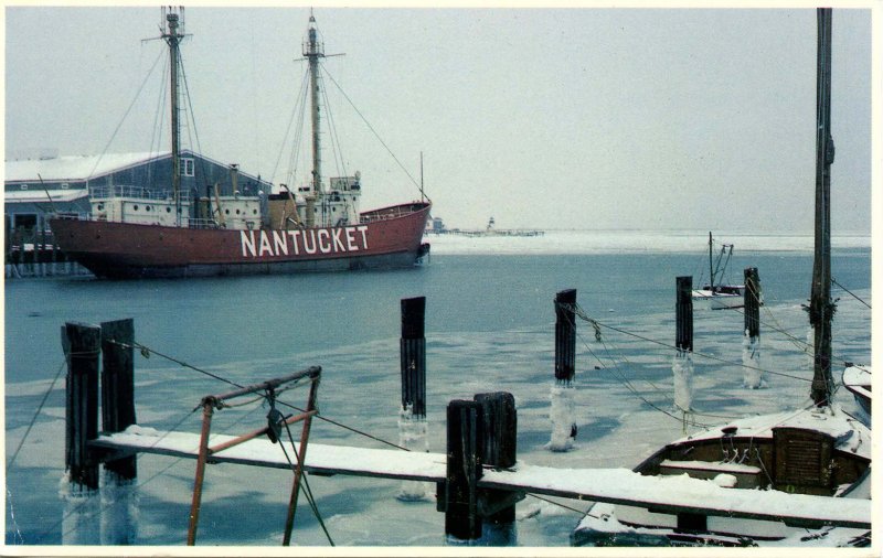 MA - Nantucket Harbor. Lightship Nantucket