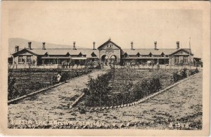 PC PAKISTAN, QUETTA, THE RAILWAY STATION, Vintage Postcard (b43205)