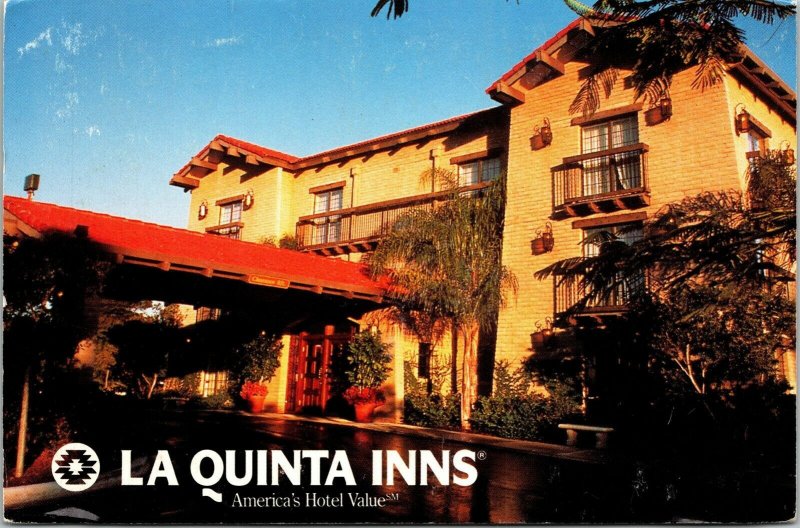La Quinta Motor Inns Hotel Postcard c1990 UNP Unused VTG Vintage Exterior  