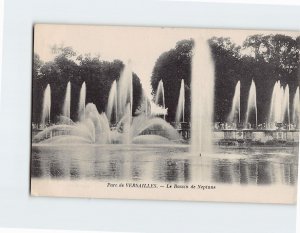 Postcard Le Bassin de Neptune Parc de Versailles France