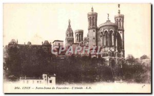 Old Postcard Lyon Fourviere W D L Apse