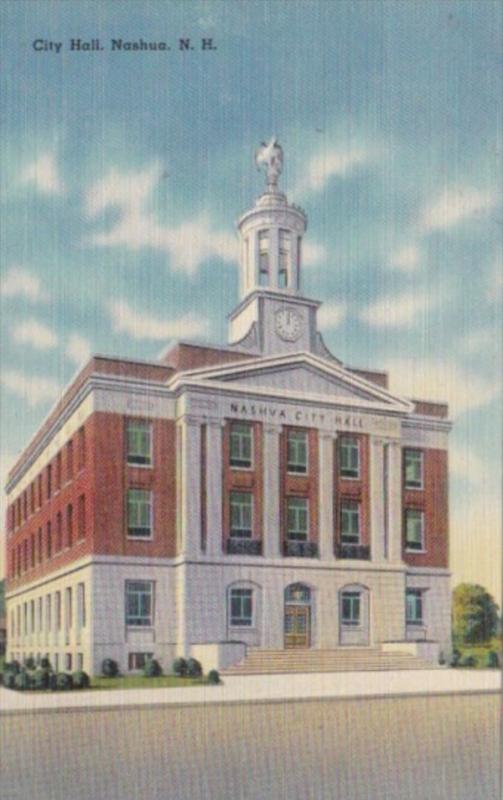 New Hampshire Nashua City Hall