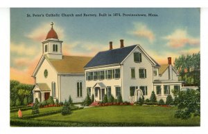 MA - Provincetown. St. Peter's Catholic Church & Rectory