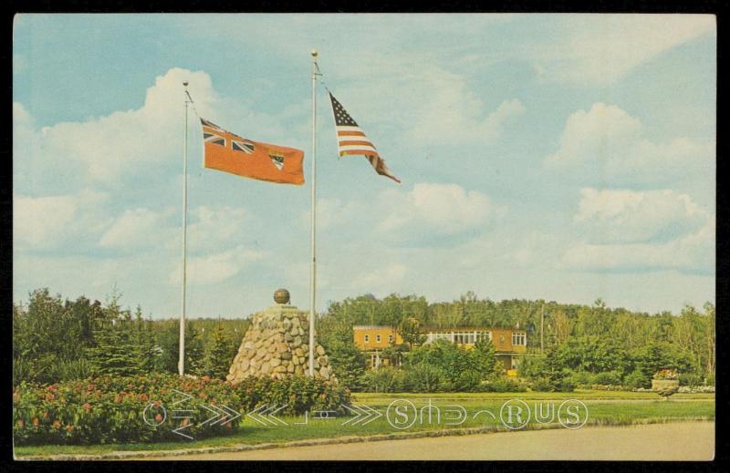 The Cairn Flags & Canadian Customs - International Peace Gardens