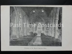 c1906 - Ross, Interior of St. Mary's Church