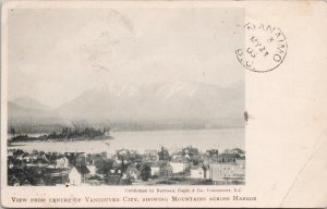 Vancouver City BC British Columbia c1905 Norman Caple Co Postcard H60 *as is