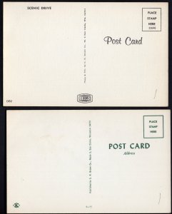 (2) Wisconsin HIXTON Greetings from - Chrome