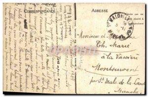 Postcard Vire Old Gate L & # 39Horloge