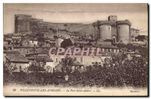 Old Postcard Villeneuve Avignon The Fort St Andre