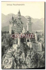 Old Postcard Schloss Neuschwanstein