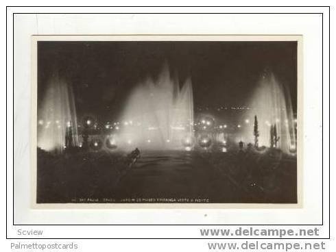 RP: Night View, Jardim Do Museo y Piranga, Sao Paulo, Brazil, 10-30