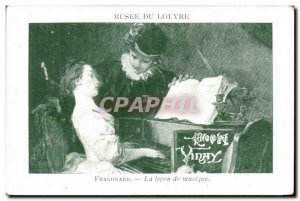 Image From the Louvre Museum Chocolate Vinay Fragonard The piano music lesson