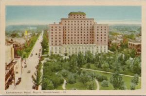 Saskatchewan Hotel Regina Saskatchewan SK Sask Unused Vintage Postcard D45