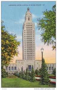 University Campus on University Lake, Louisiana Satate Capitol, BATON ROUGE, ...