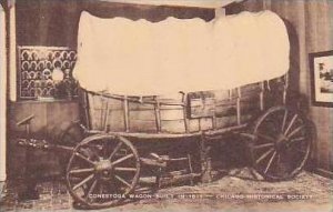 Illinois Chicago Conestoga Wagon Built in 1811 Chicago Historical Society Artvue