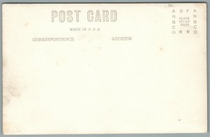 QUANTICO VA BARRACKS A VINTAGE REAL PHOTO POSTCARD RPPC