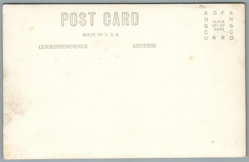 QUANTICO VA BARRACKS A VINTAGE REAL PHOTO POSTCARD RPPC