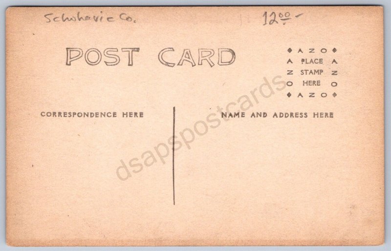 K32/ Richmondville New York RPPC Postcard c1910 West Main Street Homes 833