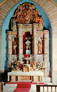 Texas San Juan Interior Of The Virgin Of San Juan Church