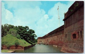 M-40722 The Fort Pulaski National Monument Near Savannah Georgia