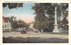 Broadway and Jefferson Street - Monticello, New York NY  