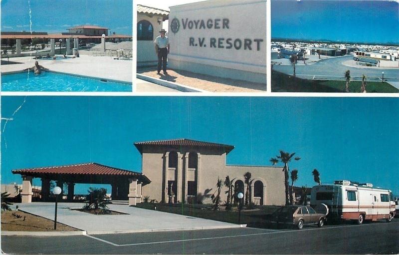 Tuscon ArizonaVoyager RV ResortAllegro Motorhome Camper & Pool 1975 PC