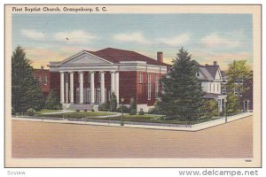 First Baptist Church , ORANGEBURG , South Carolina , 30-40s