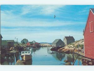 Unused Pre-1980 TOWN VIEW SCENE Peggy's Cove - Halifax Nova Scotia NS p8179