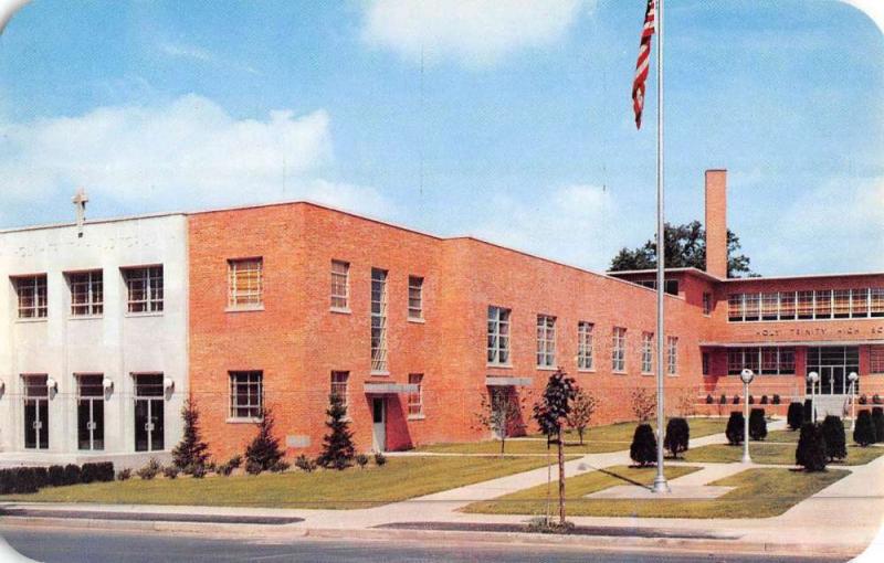 Westfield New Jersey Holy Trinity High School Vintage Postcard K45841