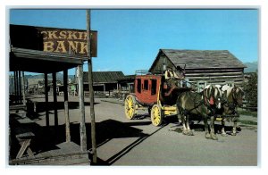 CANON CITY, CO ~ Old West Town of BUCKSKIN JOE ~ Stage Coach c1970s  Postcard