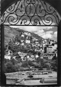 BR10426 La corse Ile de beaute corte vue de la chapelle st Antoine  france