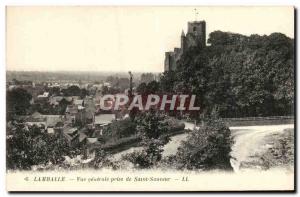 Postcard Old Lamballe General view Taking Saint Sauveur