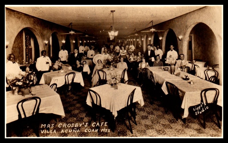 Mrs Crosby's Café,Villa Acuna Coah,Mexico