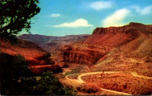 Arizona Salt River Canyon On Route 60 Between Globe and Sholow