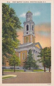 North Carolina Winston Salem First Baptist Church