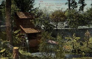 Houston Texas TX Old Mill City Park c1910 Postcard