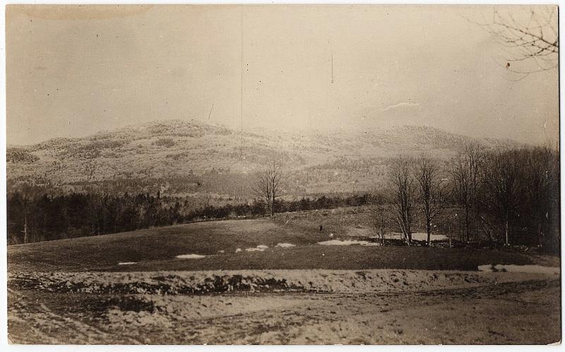 1907-1915 RPPC Crawfordsville Indiana IN Landscape View RARE Real Photo Postcard