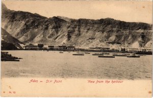 PC STEAMER POINT ADEN YEMEN (a32270)