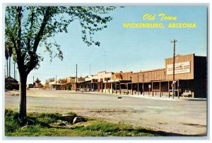 c1960's Old Town Center Of Mining Area Wickenburg Arizona AZ Unposted Postcard