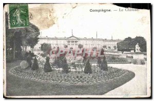 Old Postcard Compiegne Chateau